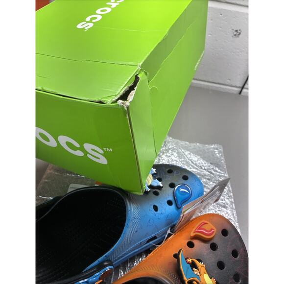 Crocs x Pokemon Classic Clog \'Charizard vs. Blastoise\' 211346-90H Mens Size 12 main image 6